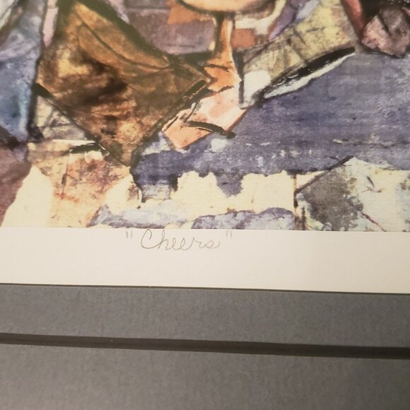 Catherine Heno Suffel Signed/Framed Prints 16 X 20 Cheers Let's Do‎ Lunch 8/500 - Picture 8 of 16